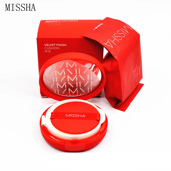 MISSHA Velvet Finish Cushion BB Cream SPF50+ (15g + Refill 15g)