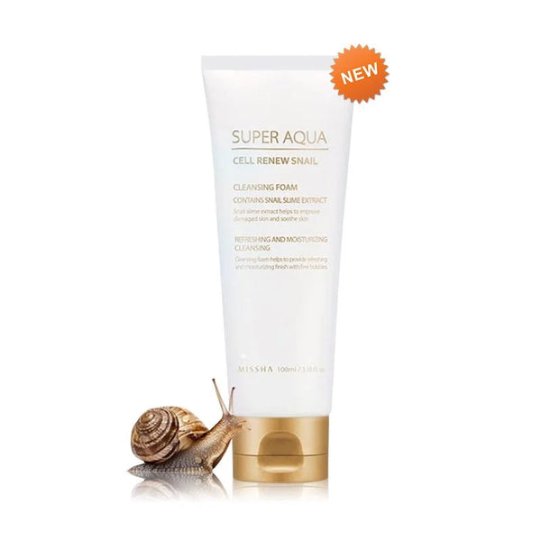 Missha Snail Cleansing Foam 100ml - Aylla